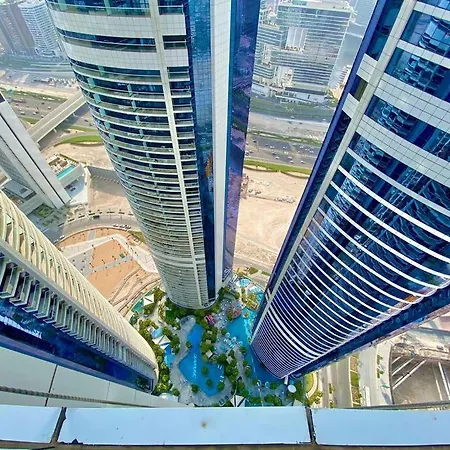 Paramount Hotel Flat With Amazing Burj Khalifa View دبي المظهر الخارجي الصورة